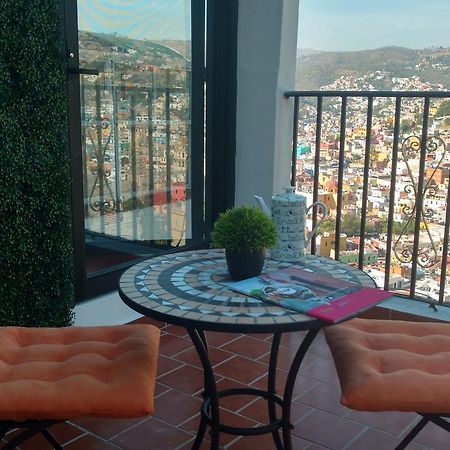 Hotel Apartamento Con Terraza A Un Lado Del Monumento Del Pipila Guanajuato Exterior foto