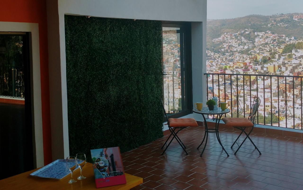 Hotel Apartamento Con Terraza A Un Lado Del Monumento Del Pipila Guanajuato Exterior foto