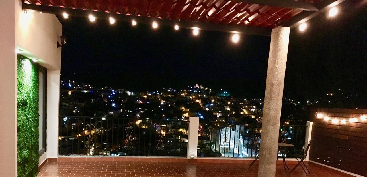 Hotel Apartamento Con Terraza A Un Lado Del Monumento Del Pipila Guanajuato Exterior foto